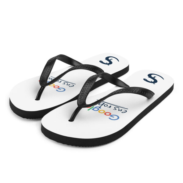 sublimation flip flops white front left 61c3873f72d31