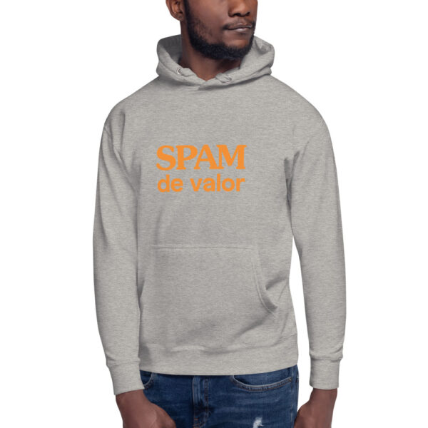 unisex premium hoodie carbon grey front 61b7ba51815f4